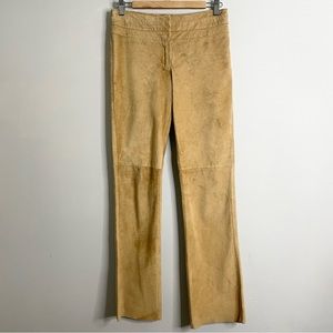 Kenneth Cole New York Suede Pants Tam Size 6